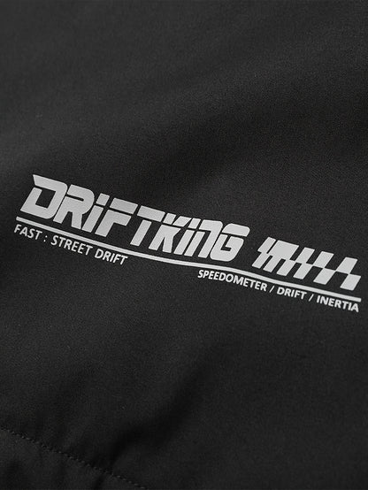 Men'S Plus Size Hooded Jacket - Thickened Winter Coat with Full-Zip Closure