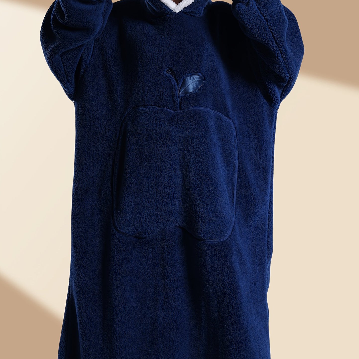 Plus Size Hooded Fleece Sweatshirt