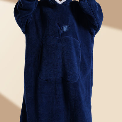 Plus Size Hooded Fleece Sweatshirt