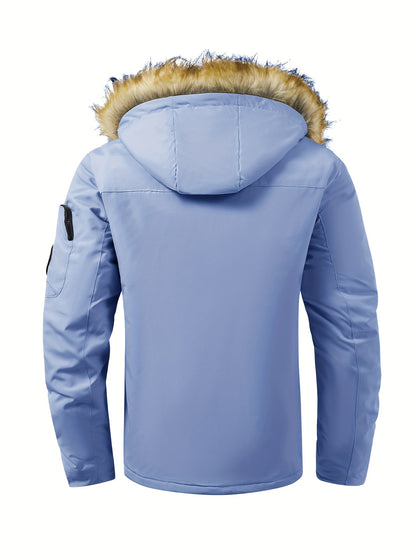 Men's Plus Size Casual Autumn and Winter Flight Jacket