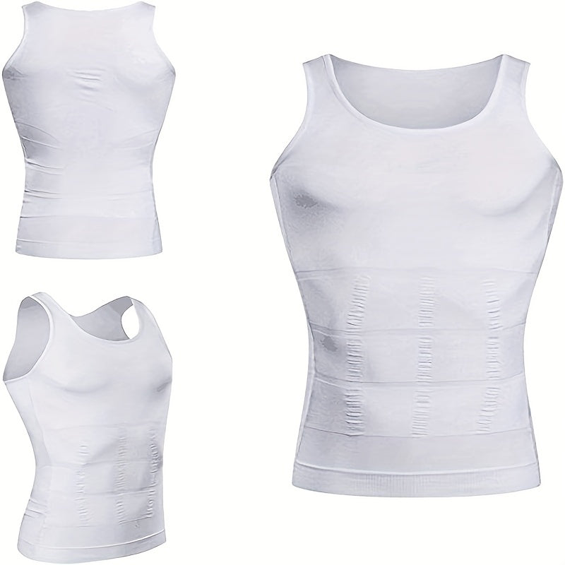 Men's High-Elasticity Waist Control Shapewear Vest