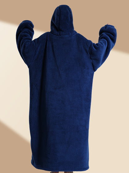 Plus Size Hooded Fleece Sweatshirt