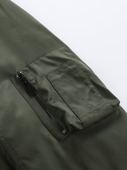 Men's Plus Size Windbreaker Jacket Casual Street Style