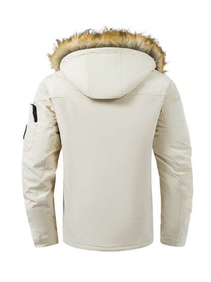 Men's Plus Size Casual Autumn and Winter Flight Jacket