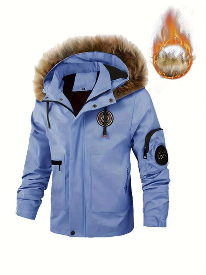 Men's Plus Size Casual Autumn and Winter Flight Jacket