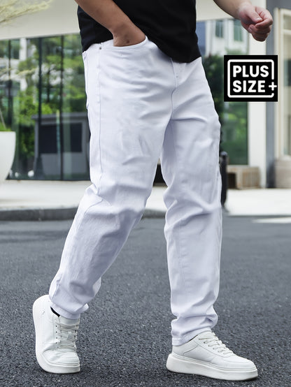 Plus Size Loose Fit Jeans