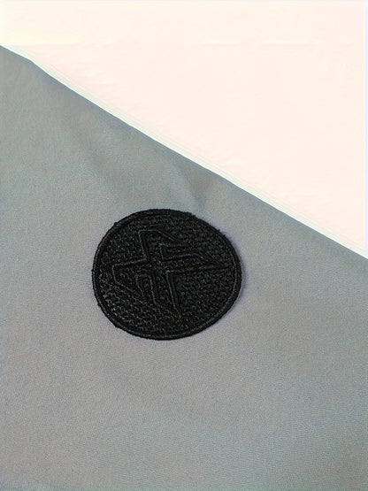 Men's Plus Size Baseball Jacket