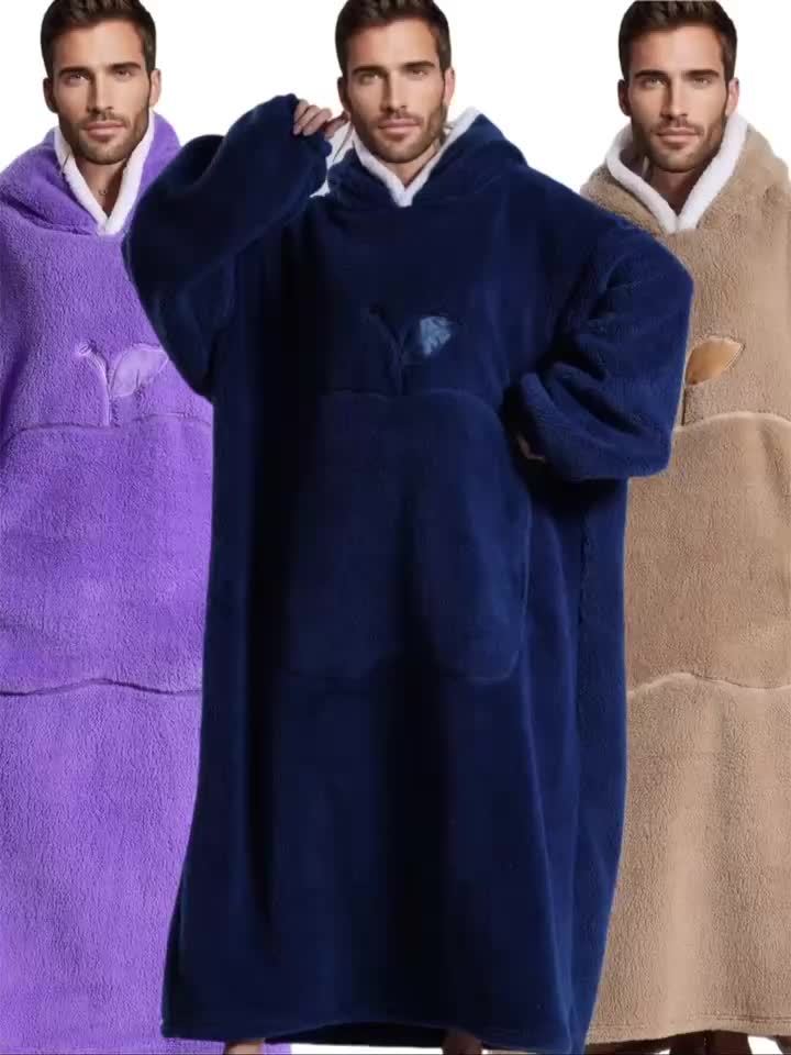 Plus Size Hooded Fleece Sweatshirt