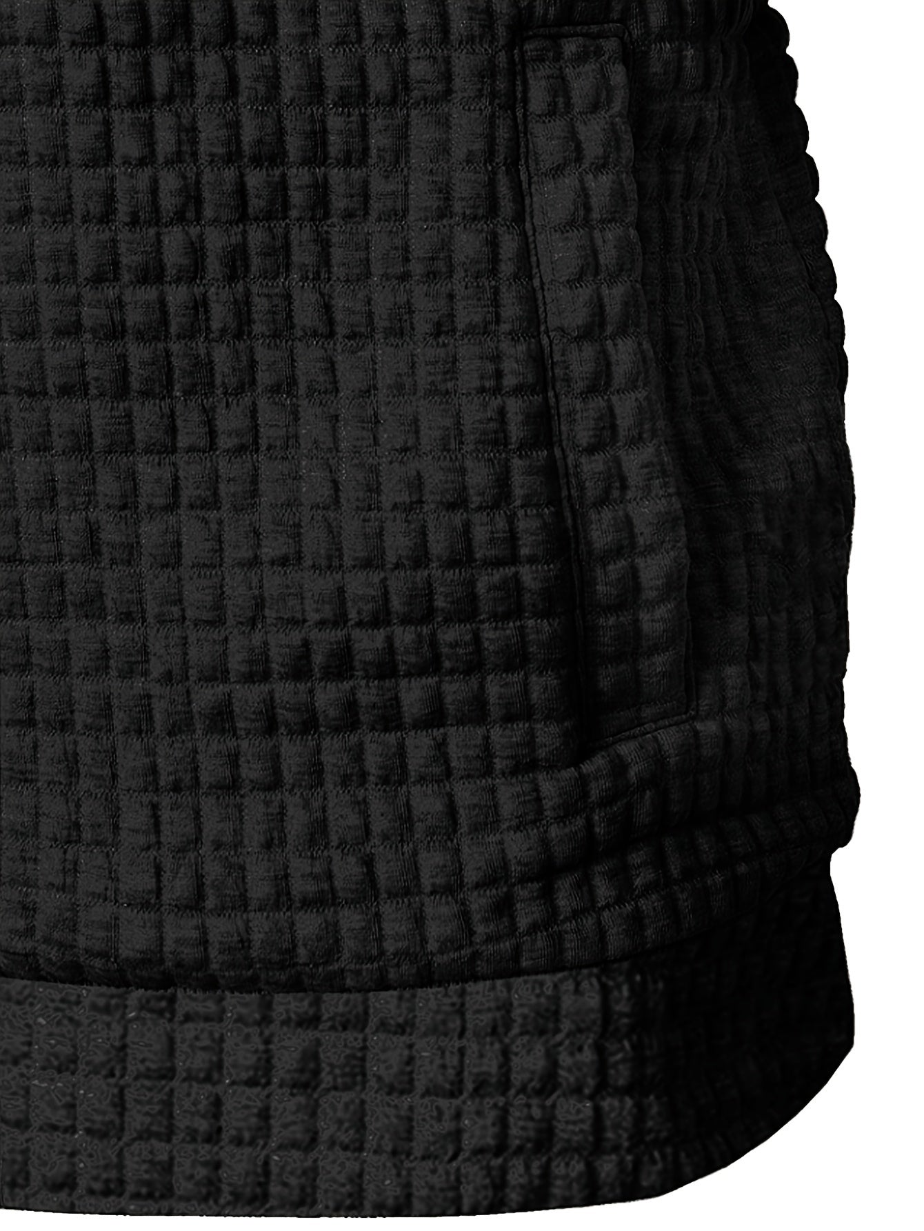 Plus Size Men's Contrast Color Hooded Sweatshirt For Spring Fall Winter