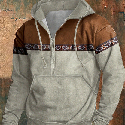 Men’s Plus Size Thermal Hooded Jacket