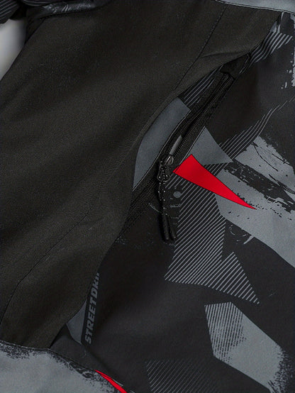 Men'S Plus Size Hooded Jacket - Thickened Winter Coat with Full-Zip Closure