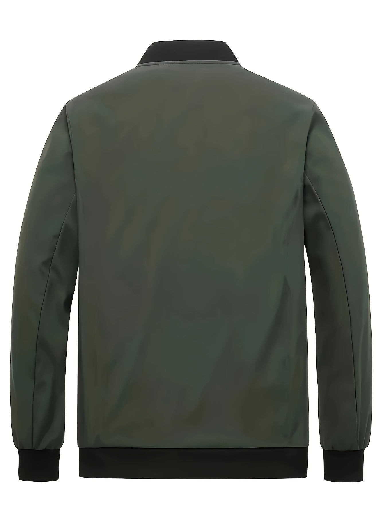 Men's Plus Size Baseball Jacket