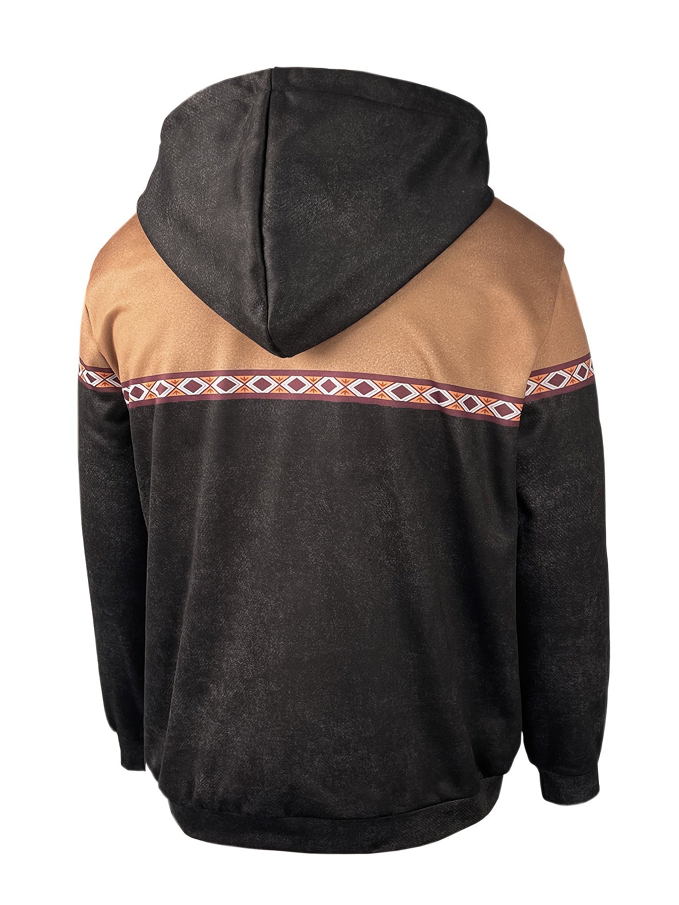 Men’s Plus Size Thermal Hooded Jacket