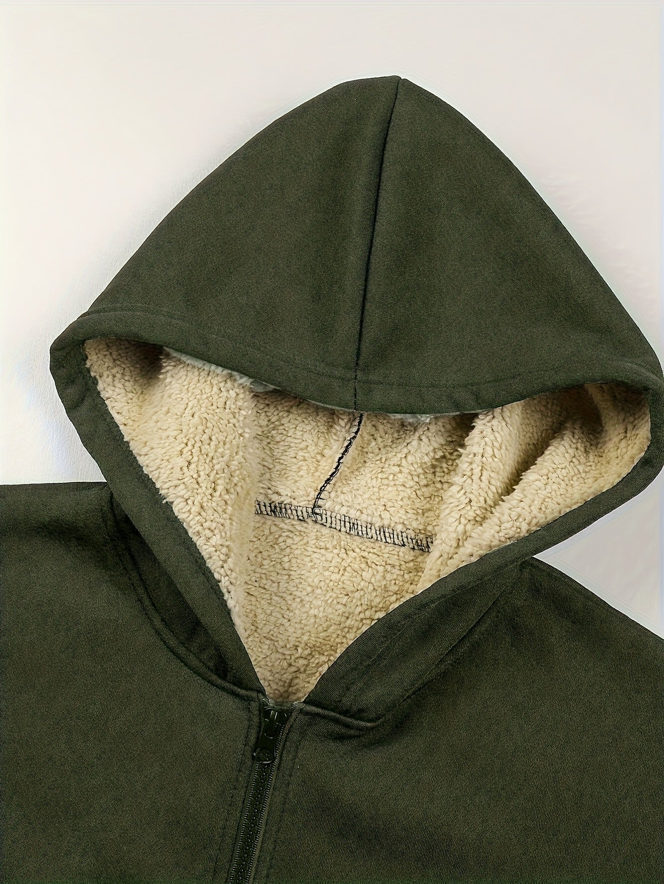 Men’s Plus Size Corduroy Sherpa-Lined Jacket