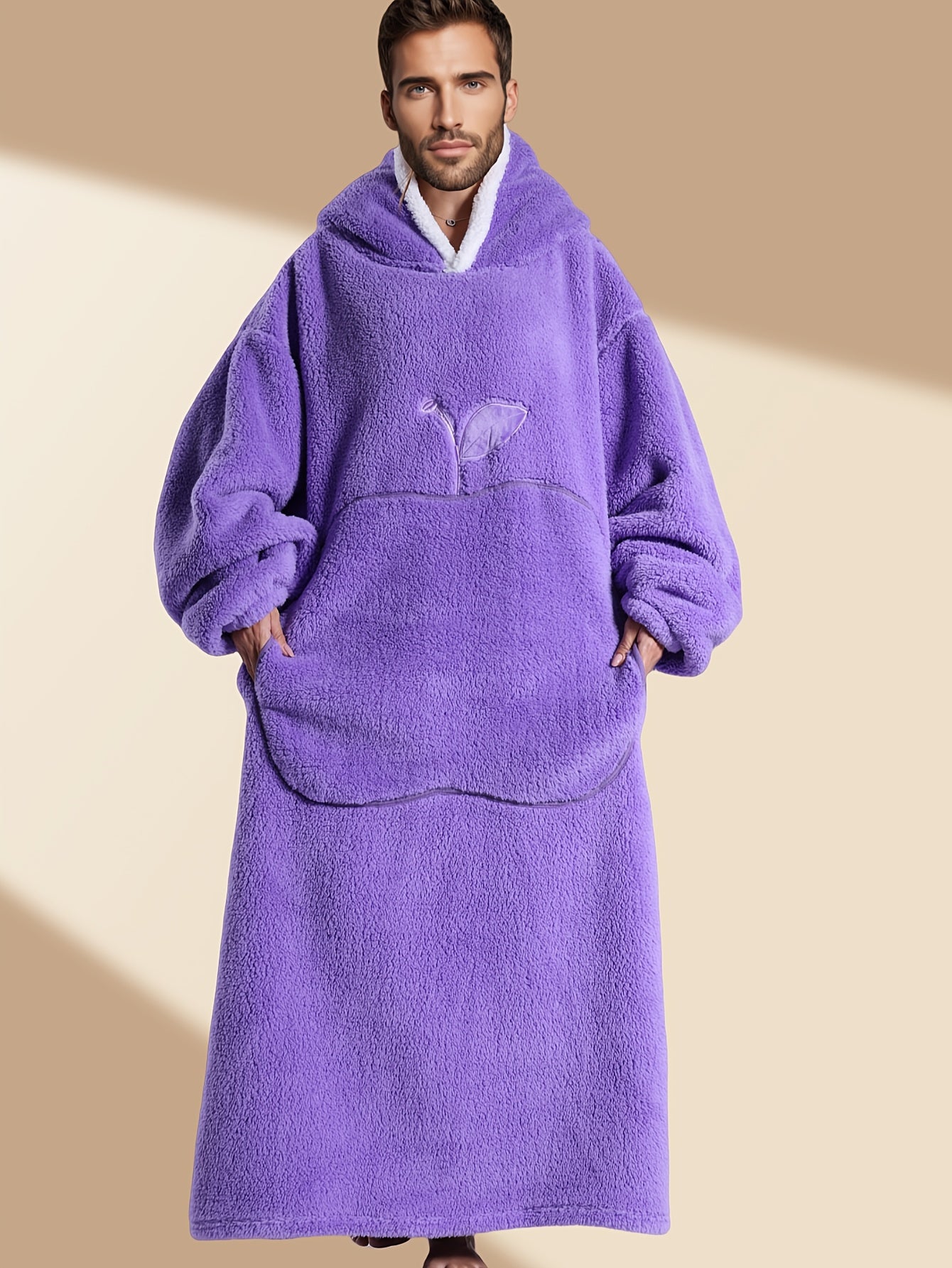 Plus Size Hooded Fleece Sweatshirt