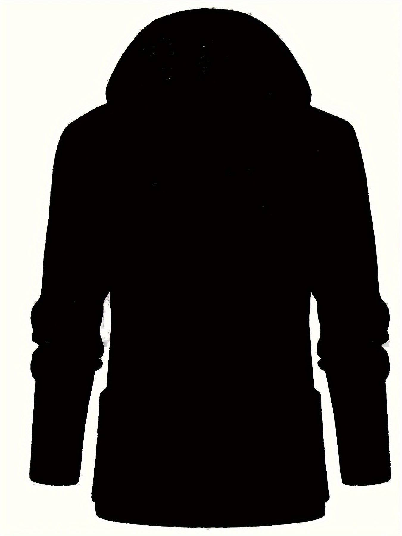 Plus Size Knit Hooded Cardigan Stylish Sweater Coat