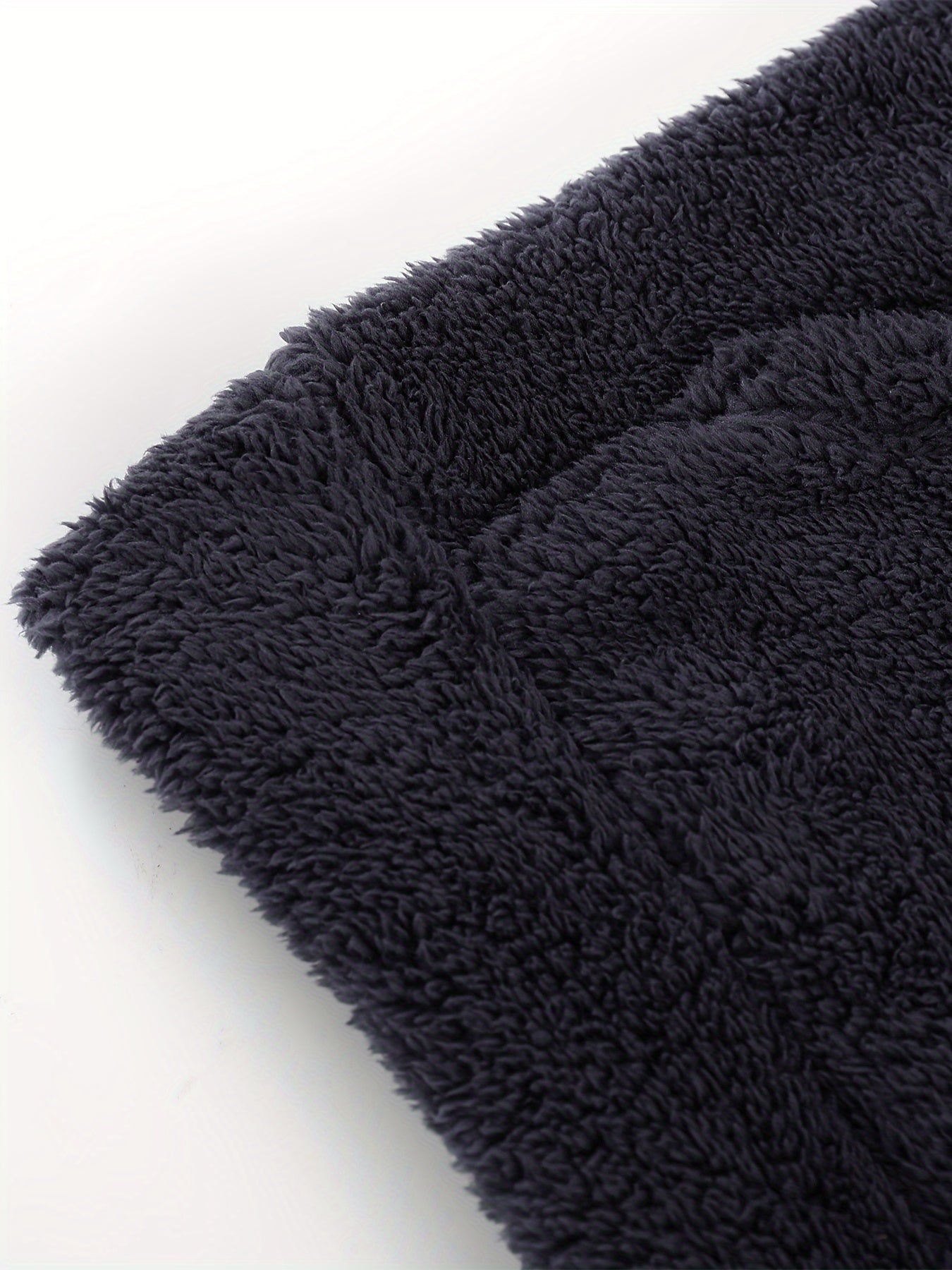 Plus Size Autumn/Winter Double-Sided Fleece Set with Mouse Pocket