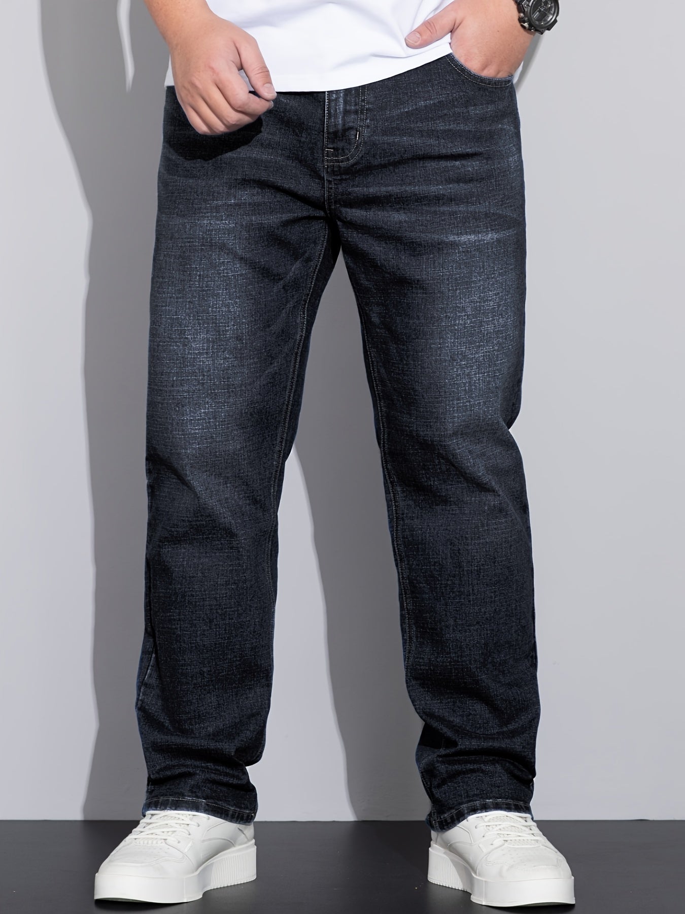 Plus Size Jeans, Breathable Comfortable Pants for All Seasons