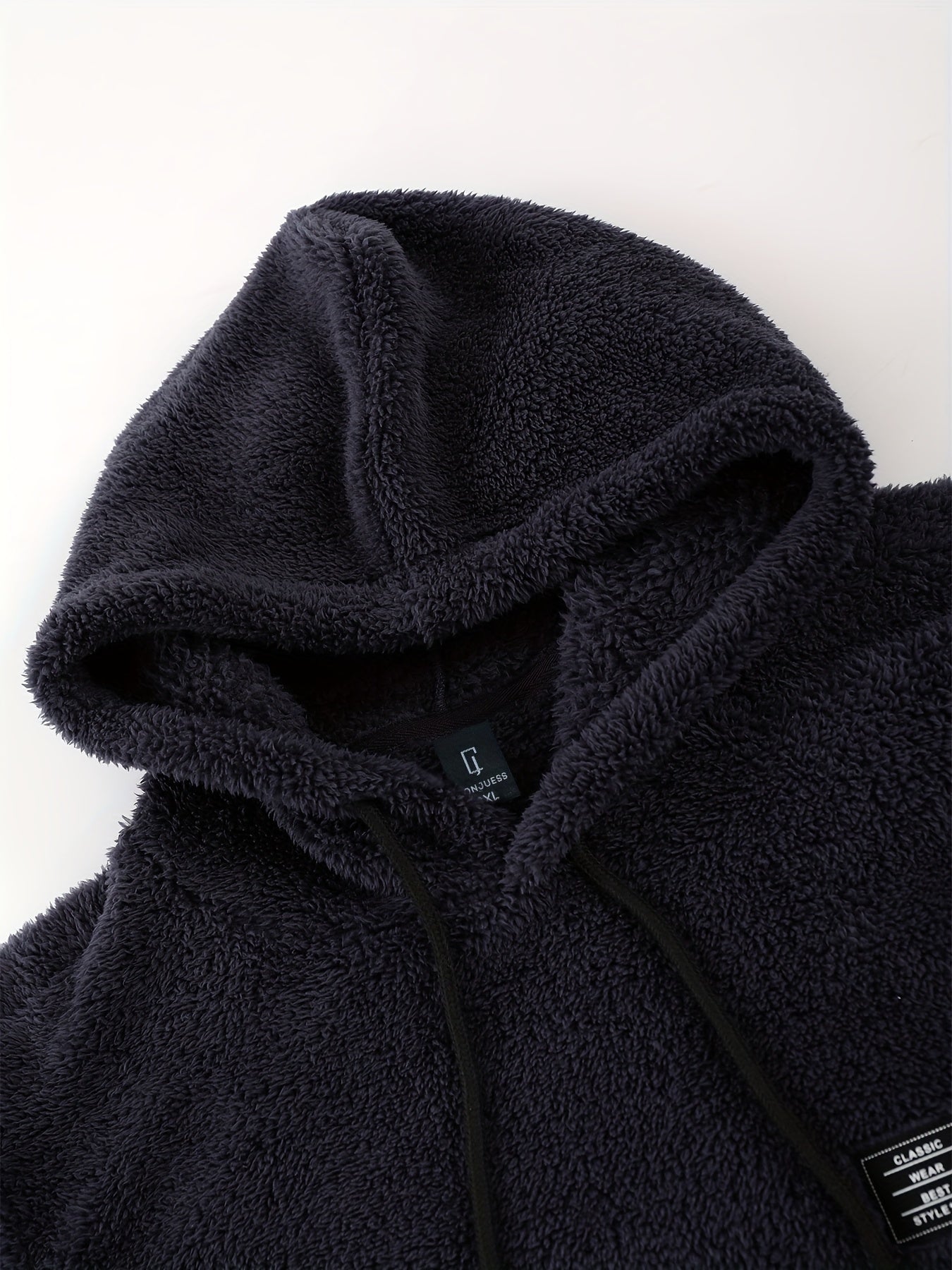 Plus Size Autumn/Winter Double-Sided Fleece Set with Mouse Pocket