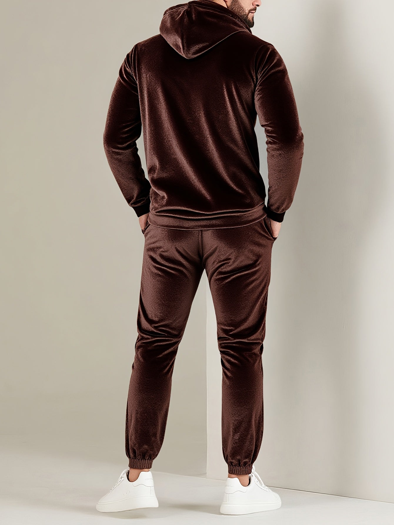 Plus Size Autumn/Winter Fleece-Lined Soft Skin-Friendly Set