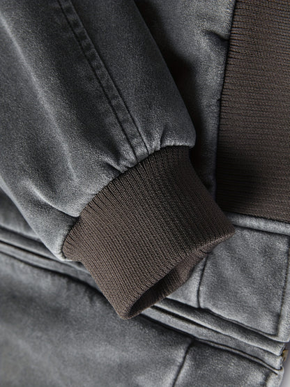 Men’s Plus Size Puffer Hooded Jacket