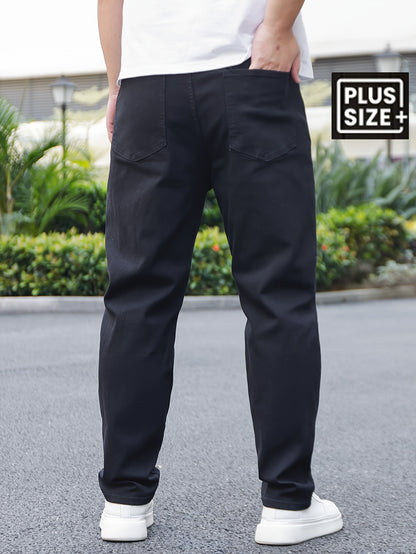 Plus Size Loose Fit Jeans