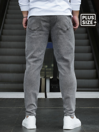 Plus Size Loose Fit Jeans
