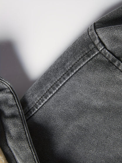 Men’s Plus Size Puffer Hooded Jacket