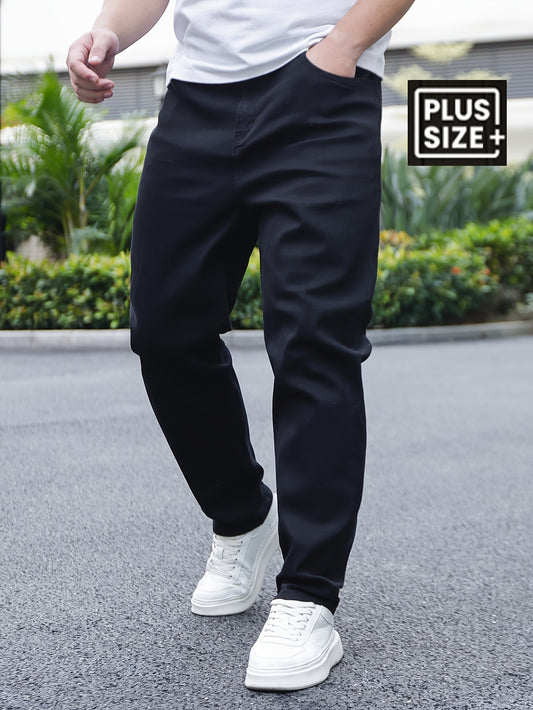 Plus Size Loose Fit Jeans