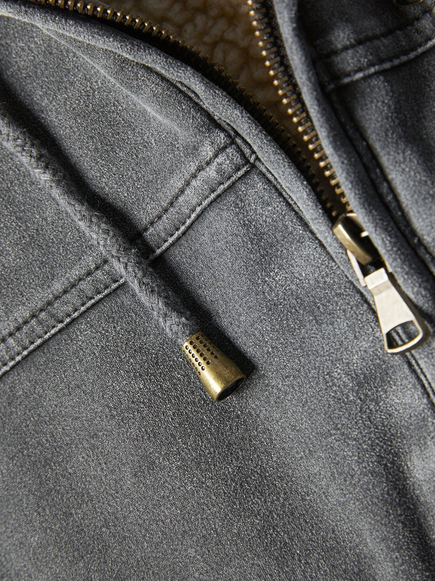 Men’s Plus Size Puffer Hooded Jacket