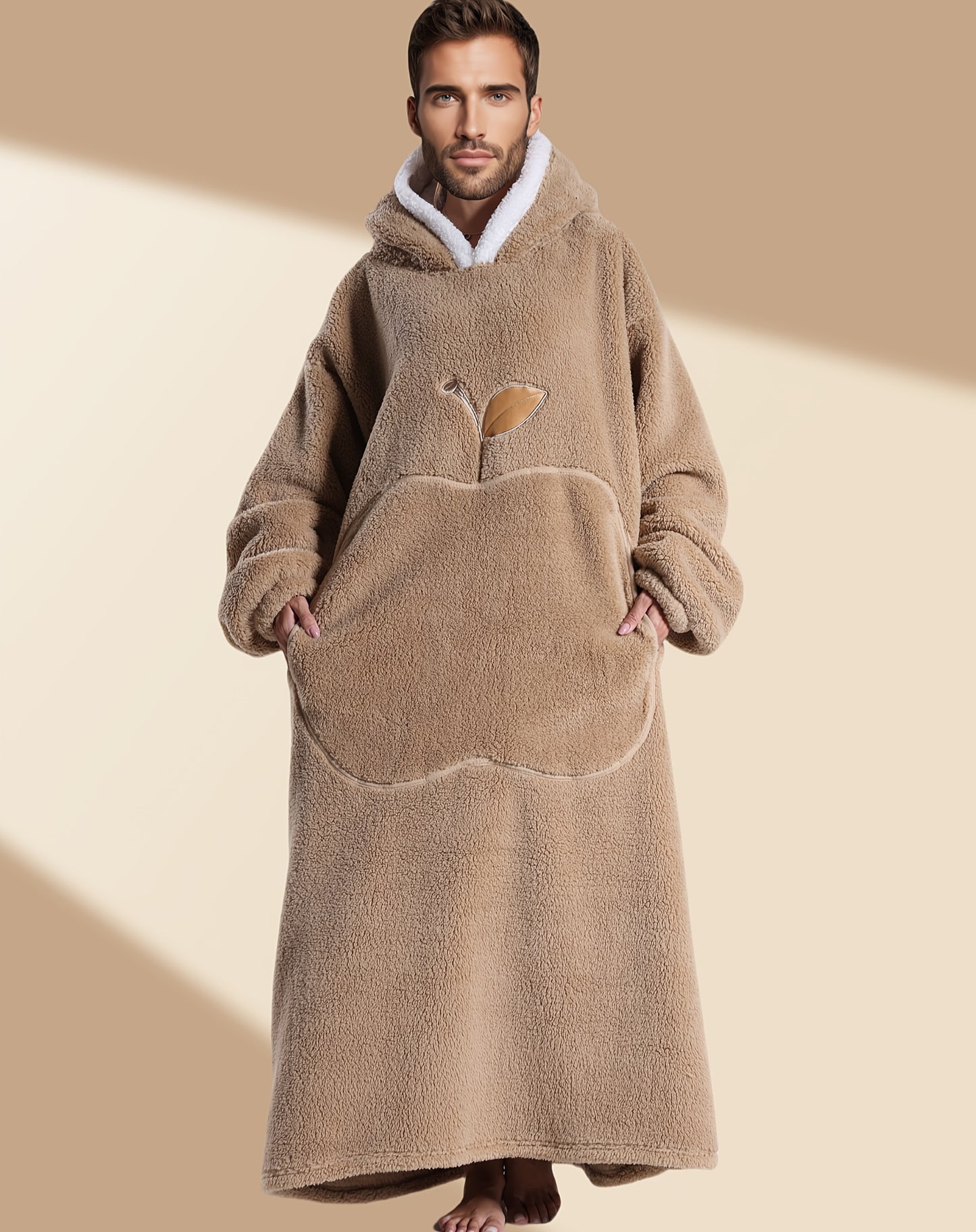 Plus Size Hooded Fleece Sweatshirt