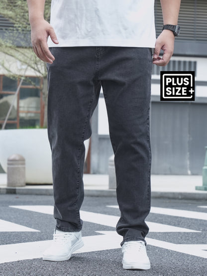 Plus Size Loose Fit Jeans