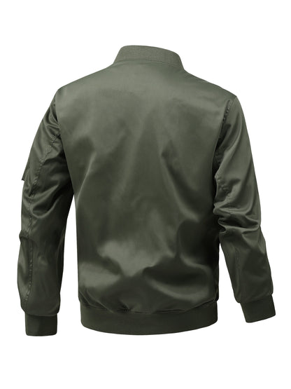 Men's Plus Size Windbreaker Jacket Casual Street Style