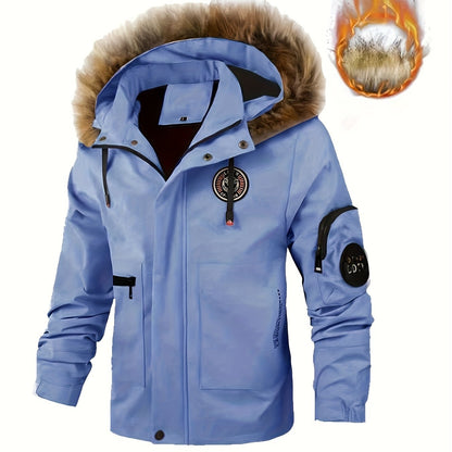 Men's Plus Size Casual Autumn and Winter Flight Jacket